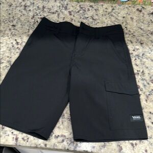 Vans Kids Black Cargo Shorts